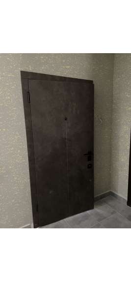 НАШІ РОБОТИ Вхідні двері металеві в квартиру з МДФ накладками